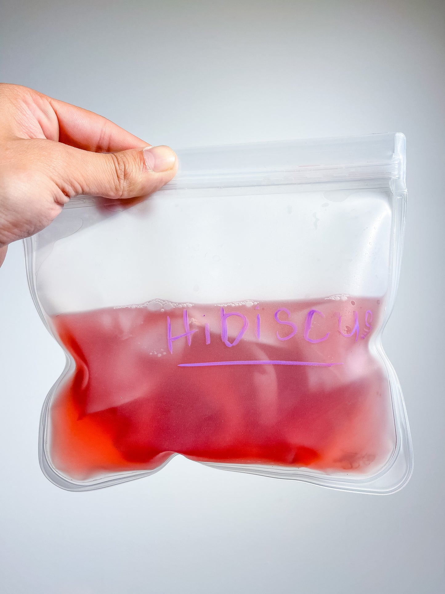 Hibiscus Infused scoby